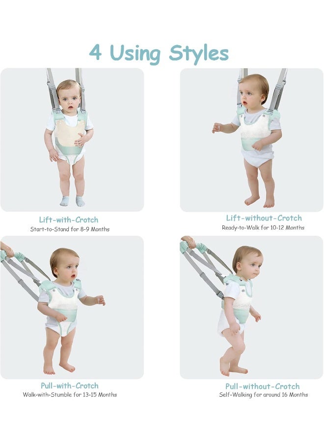 Ocanoiy Baby Walker Breathable Baby Walking Harness Handheld Kids Walker Helper - Image 5
