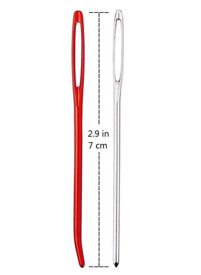 WooCrafts - Size 6.5Mm 7.0Mm 8.0Mm 9.0Mm 10.0Mm Crochet Hooks Set Ergonomic Grip Soft Handles Aluminum Crochet Hook Size K L M N/P In Case - Image 1
