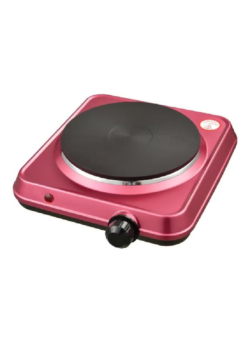 Generic Electric Hot Plate 240V GHP7586 Pink/Black/Silver 