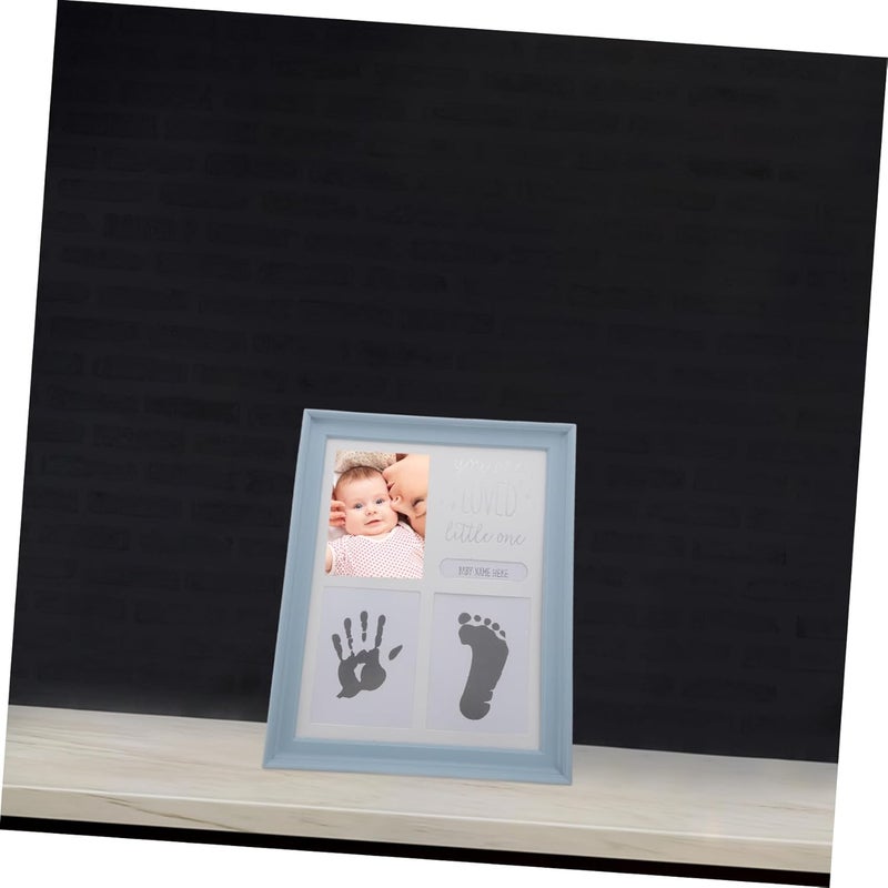 1Set Handprint and Footprint Kit with Ink Pad Newborn Photo Frame for DIY Keepsakes for Showers and Baptisms - Image 4