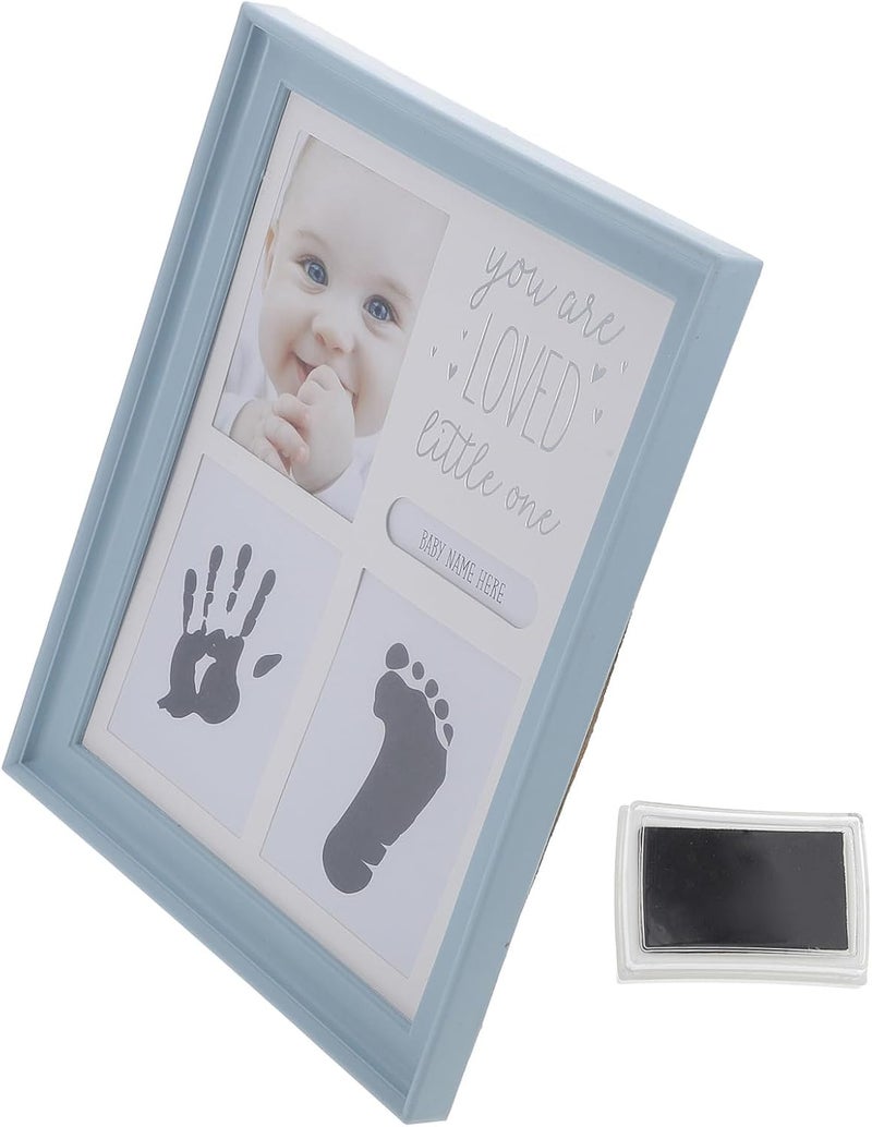 1Set Handprint and Footprint Kit with Ink Pad Newborn Photo Frame for DIY Keepsakes for Showers and Baptisms - Image 1