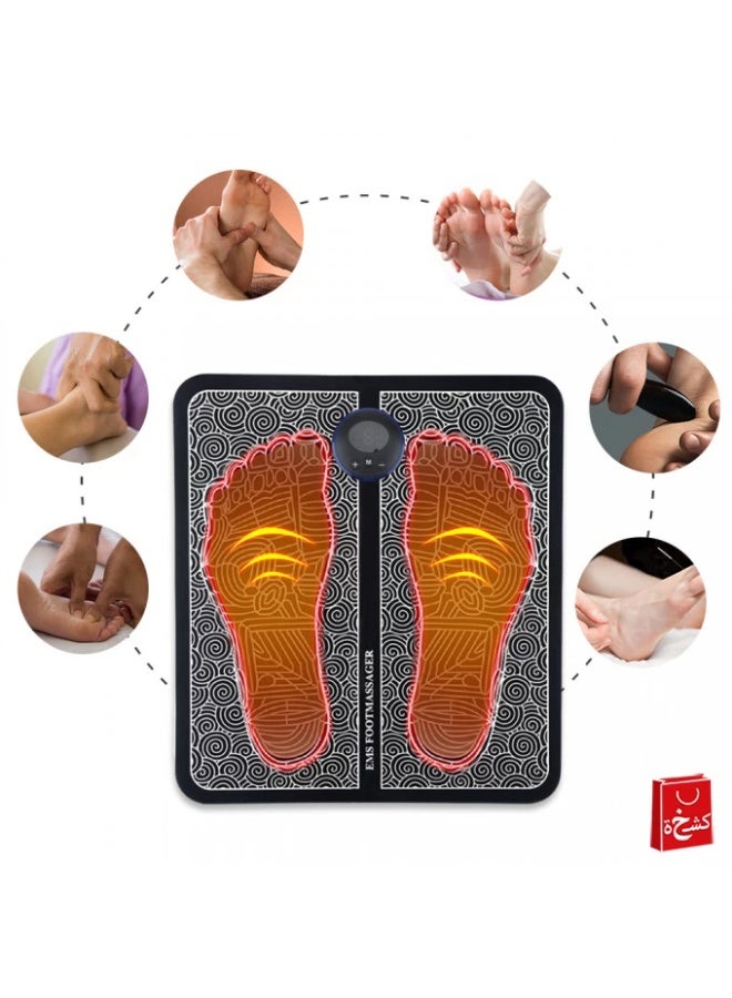 Electric Foot Massager With EMS Technology To Promote Blood Cirulation And Reduce Muscle Pain And Tension. - Image 2