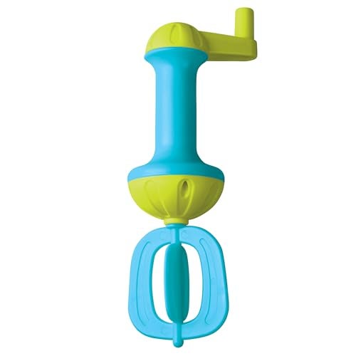HABA Toddler Bath Toys Bubble Bath Kids Whisk for Kids Sensory Play Motor Skills and Bath Time Fun Blue - Image 1