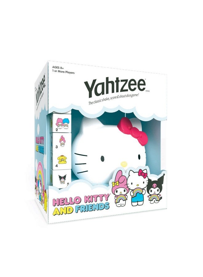 USAopoly YAHTZEE: Hello Kitty and Friends, Collectible Head Dice Cup, Classic Family Dice Game, Officially Licensed Sanrio Game & Merchandise - Image 1