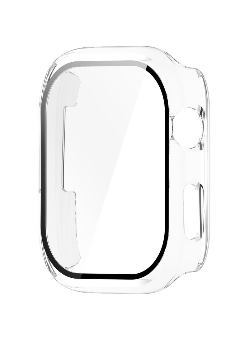 Case with Screen Protector for Huawei Watch D2 Ultra Slim Hard PC Full Coverage Proctective Case Lightweight Shockproof Anti-Scratch Bumper Cover with Tempered Glass (Transparent) - Image 2