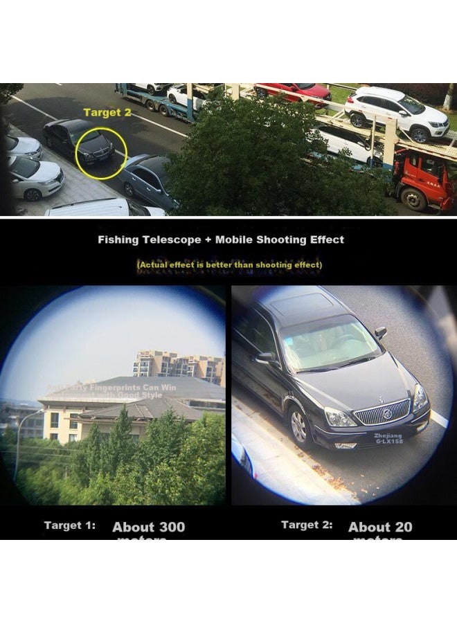 Bai Xiaoshe Baixiaoshe Fishing Binoculars High Magnification Gl For Float Viewing, Suitable For Both Men And Wome - Image 2