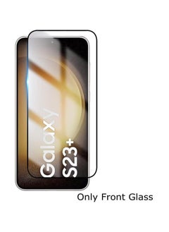 Generic One Minute Screen Protector for Samsung Galaxy S22 Plus/S23 Plus Tempered Glass Screen Protector Full Glue Edge to Edge 9H Hardness Anti Fingerprint Scratch Resistance Glass (Fingerprint work)  - Image 4