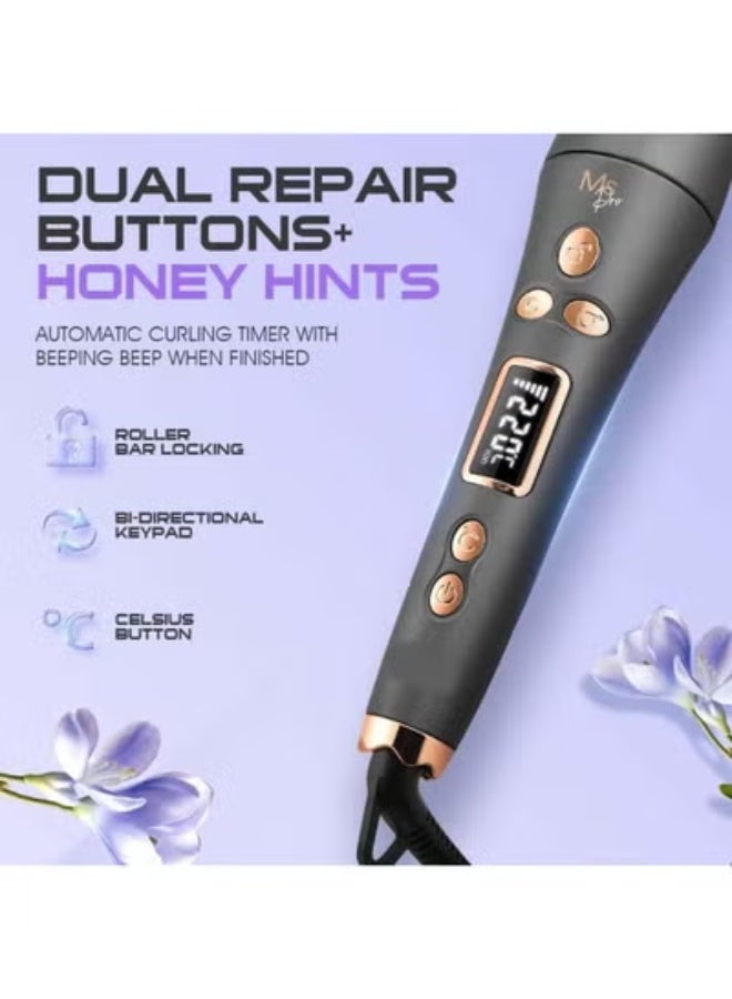 JAJEEK Automatic Hair Curler – Ceramic Aluminum Barrel, Fast Heating, Adjustable Temperature, 360° Rotating Cord, Professional Hair Styling Tool for Smooth, Long-Lasting Curls & Waves – Portable & Easy to Use - Image 3