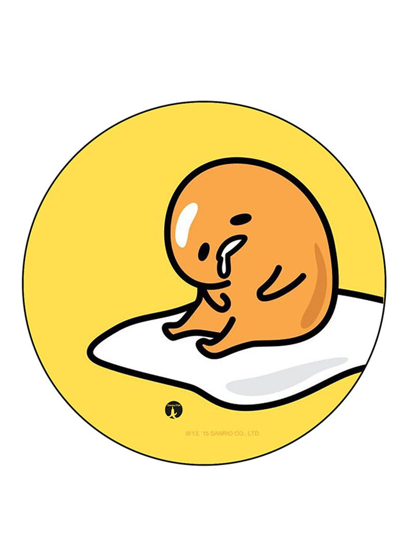 RKN Gudetama Printed Mouse Pad  Multicolour
