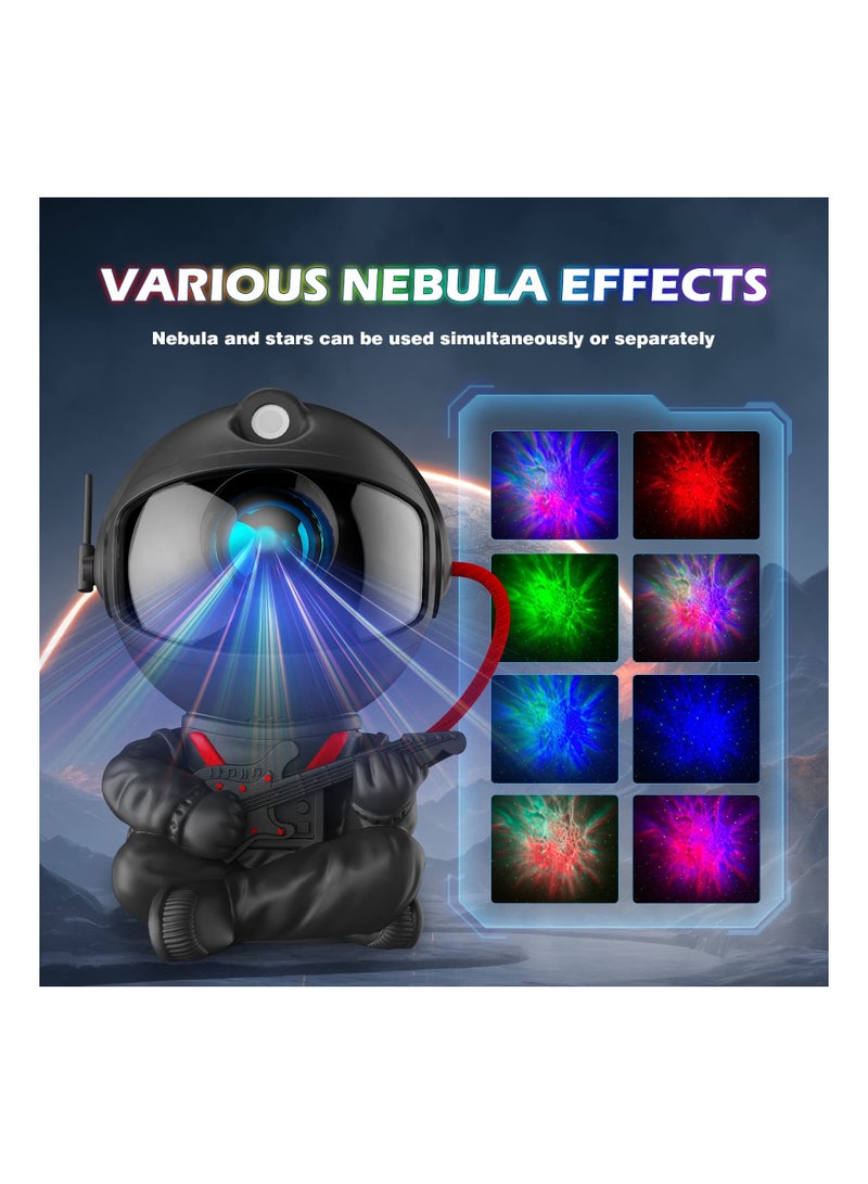 Astronaut Light Projector, Galaxy Projector for Bedroom, Star Projector Galaxy Light, Night Light for Kids, Boys and Girls Room Decoration, Home Theater, Ceiling, Timer, Remote Control - Image 2