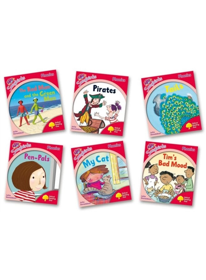Oxford Reading Tree Level 4 More Songbirds Phonics Pack 6 books 1 of each title - Paperback