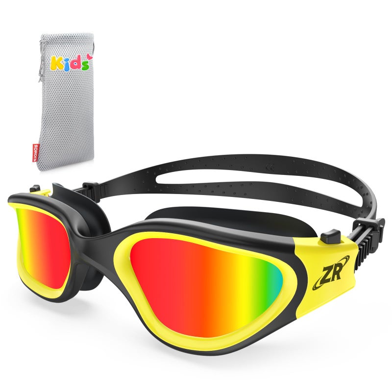 ZIONOR Kids Swim Goggles, G1 MINI UV Protection Anti-Fog Polarized Swimming Goggles for Age 6-14 - Image 1