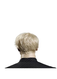 Kalyss 8" Short Straight Men's Blonde Color Wig Heat Resistant Synthetic Hair Wig (blonde)  - Image 4