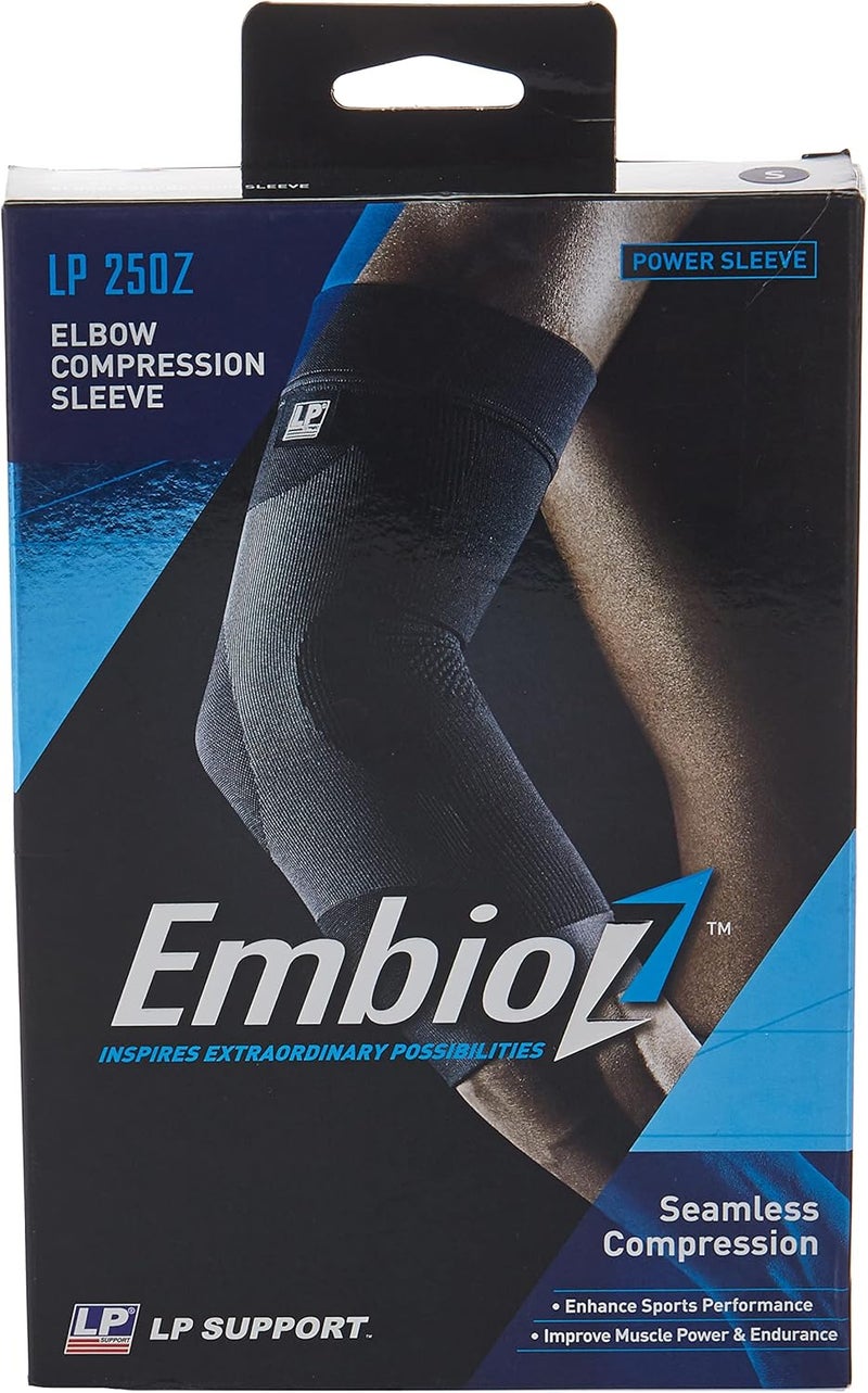 LP Support 250Z Elbow Compression Sleeve - Black - Image 1