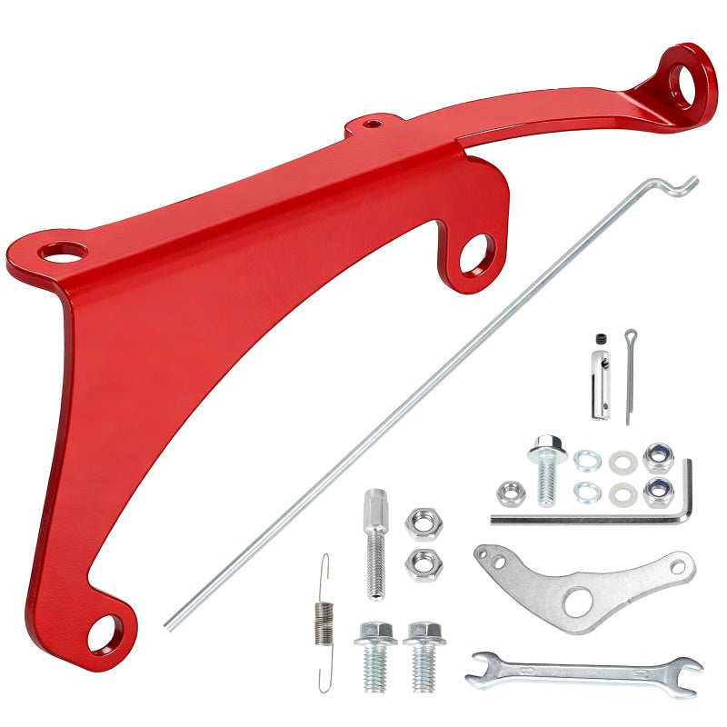 CILOYU Throttle Control Linkage Bracket Kit Compatible with Predator 212 224cc GX160 GX200 Engine Coleman CT200U BT200X CT200U-EX Axis M200 Baja MB200 Mini Bike Go Kart Part Governor Rod Return Spring - Image 1
