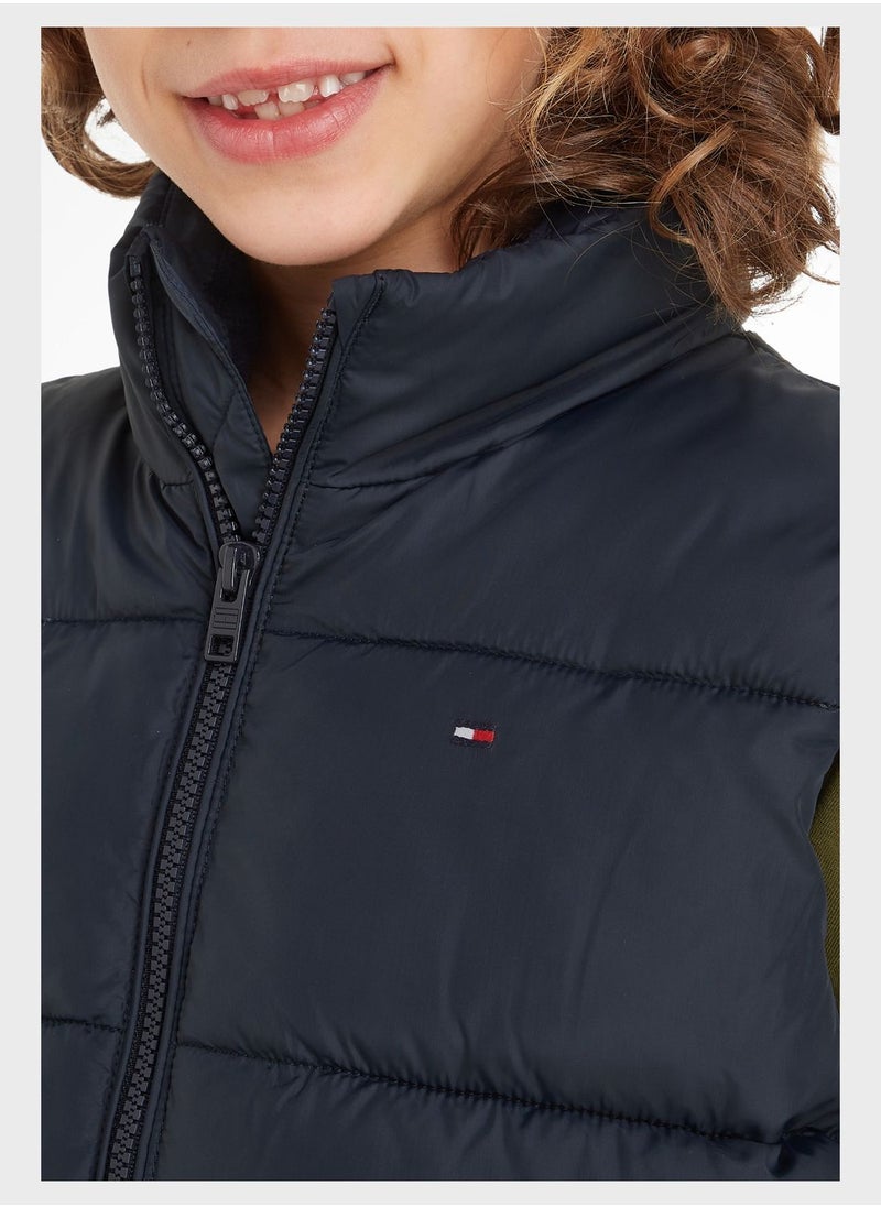 TOMMY HILFIGER - Kids Essential Puffer Down Jacket - Image 1