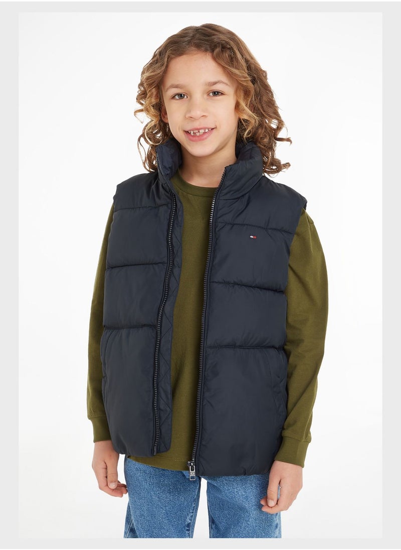 TOMMY HILFIGER - Kids Essential Puffer Down Jacket - Image 1