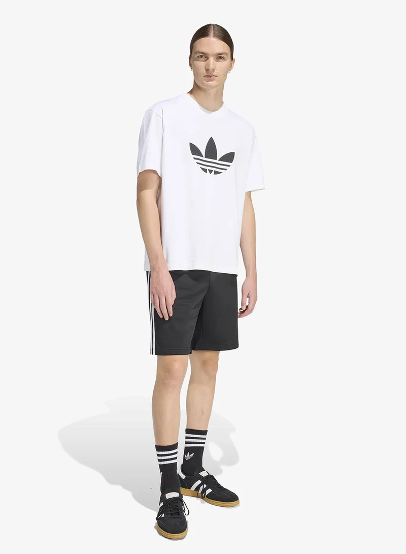 Adidas Originals WHITE/BLACK Adicolor Trefoil T-Shirt  | Best Price UAE