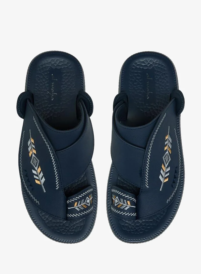 Al Waha Men Toe Loop Detail Arabic Sandals Ramadan Collection