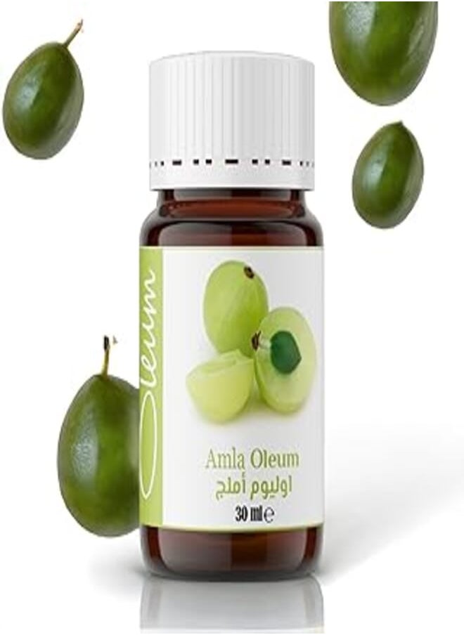 Oleum - Oleum Amla Oil 30 ml - 100% Pure and Unrefined - Promotes Healthy Hair Growth and Glowing Skin - Image 1