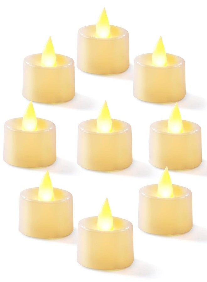 POSTEN Flameless & Smokeless Decorative Acrylic Tea Light LED Candles for Gifting, Home Decor, Diwali, Deepavali, Festival, Anniversary, Birthday, Rangoli (6 PCS) - Image 1