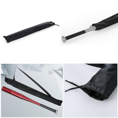 SquEqu 3 Pack Bat Quiver Baseball Bat Sleeve Bat Protector Sleeve 28'' Lightweight Bat Protective Cover Carrying Bag for Baseball Training Bat Softball Bat Aluminum Alloy/Wood Baseball Bats - Image 4