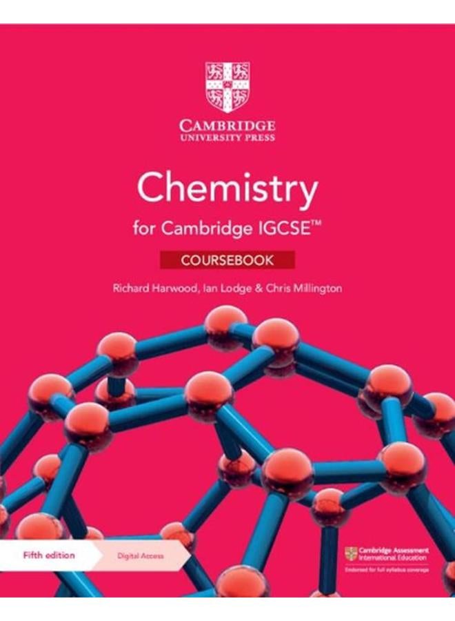 كتاب الكيمياء لدورة كامبردج IGCSE™ مع الوصول الرقمي 2 Years كامبردج International IGCSE Ed 5