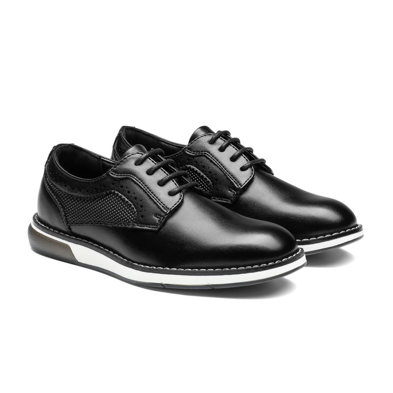 Bruno Marc Boy's Casual Dress Oxford Comfort Uniform Formal Sneaker Shoes,Size 6 Big Kid,Black,SBOX2352K - Image 5