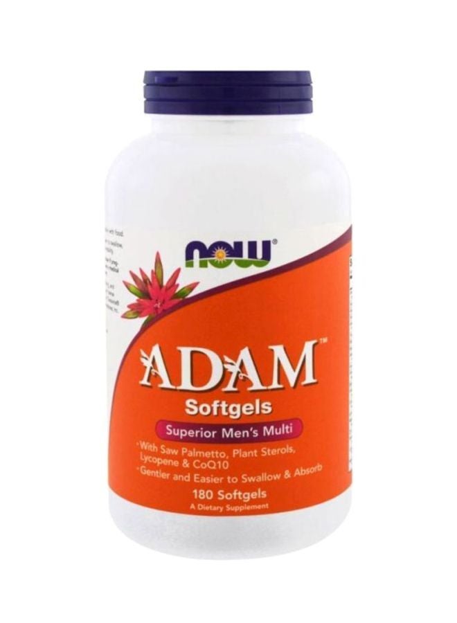 ناو فودز ADAM فيتامينات متعددة - 180 كبسولة هلامية - Image 1