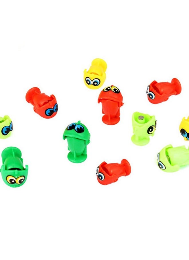 vGRASSP - Musical Fish Catching Game Toy Set With 4 Rotating Fish Ponds On Board | Includes 32 Fishes And 4 Magnetic Fishing Poles | 1-4 Players Game | Durable Gift For Kids - Multicolor - Image 1