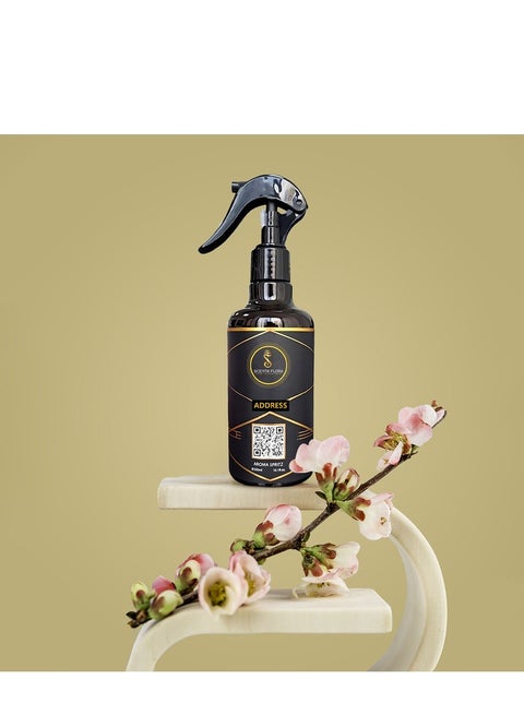 ADDRESS – Aroma Spritz - Ready-to-Use Long-Lasting Air Freshener for Cars, Carpets, Curtains, Rooms, Fabrics, and Abayas (300 ml)