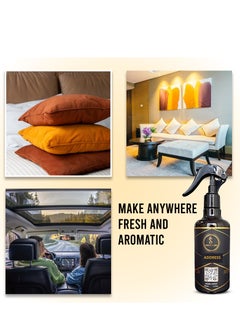 Scenta Flora ADDRESS – Aroma Spritz - Ready-to-Use Long-Lasting Air Freshener for Cars, Carpets, Curtains, Rooms, Fabrics, and Abayas (300 ml)  - Image 3