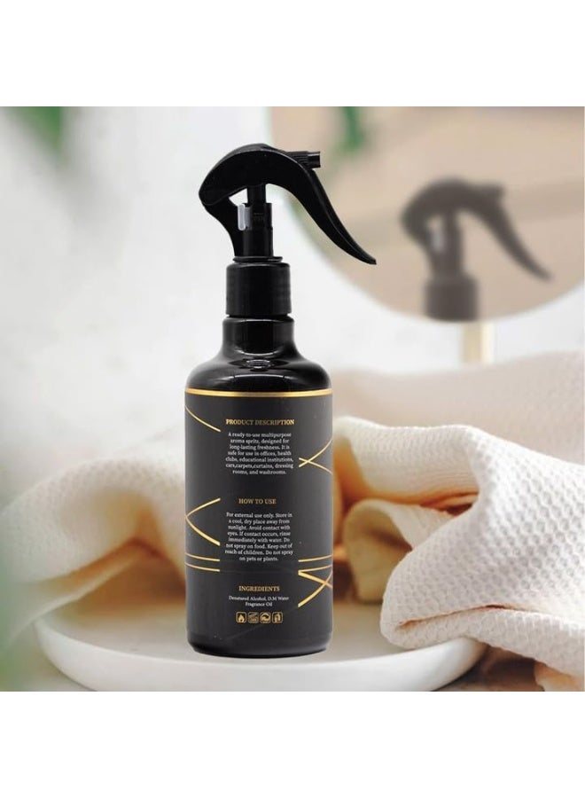 SCENTA FLORA Address Aroma Spritz 300ml | Ready-to-Use Long-Lasting Oil Based Air Freshener for Cars, Carpets, Curtains, Rooms, Washrooms and Fabrics - Image 3