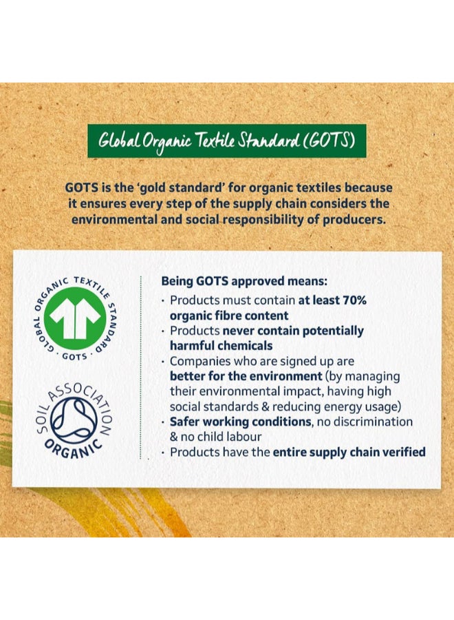 Lil-Lets Organic Cotton Non-Applicator Tampons Super 16 Pcs - Image 4