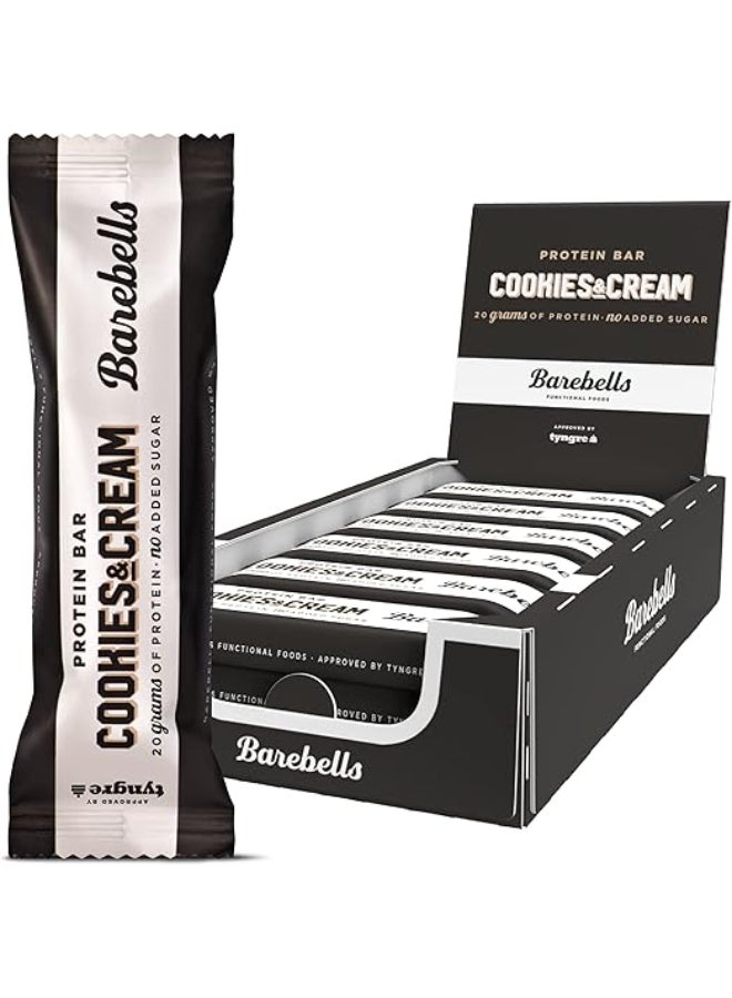 Barebells Cookies & Cream ( 55g x 12 ) - Image 1
