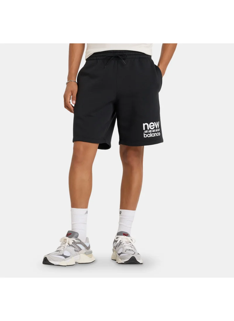 New Balance Men's Sport Essentials Fleece Graphic Shorts