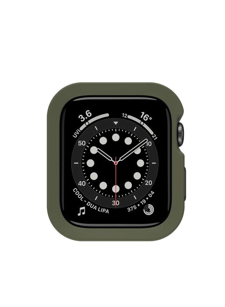 جراب SwitchEasy أخضر لساعة آبل 44 مم (Series 4 / 5 / 6 / SE) – حماية كاملة من الصدمات