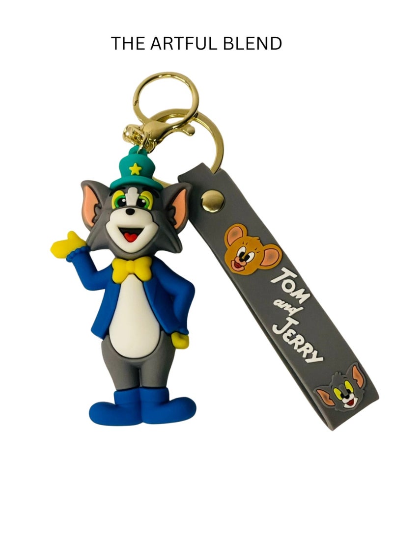 دا ارتفول بليند سلسلة مفاتيح توم وجيري - Image 1