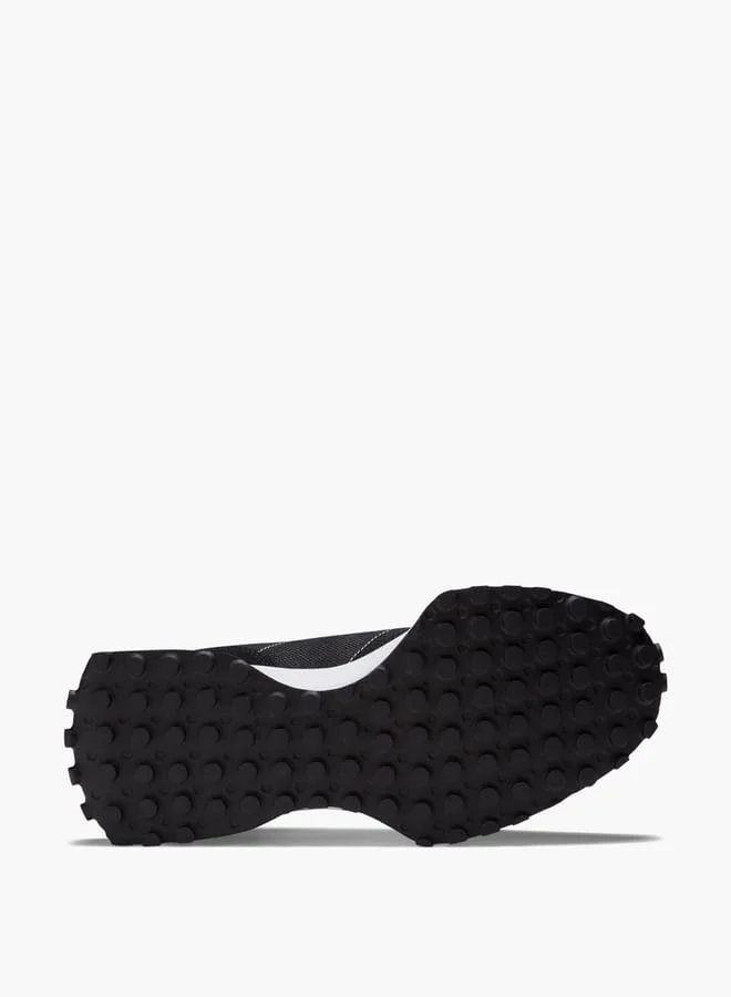 New Balance Men's Logo Detail Sneakers with Lace-Up Closure - 327