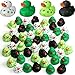 Jerify 96 Pcs 2 Inch St Patricks Day Rubber Ducks Bulk Holiday Rubber Ducks 4 Styles Shamrock Cruise Ducks Baby Shower Duck Bath Pool Birthday Irish Kids Gifts for Party Favors Accessories - Image 2