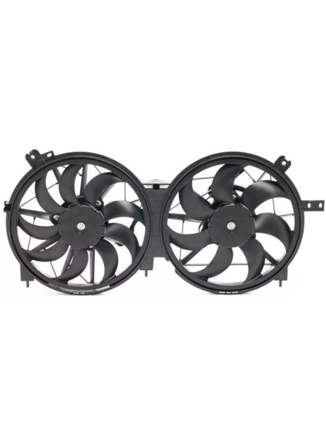 TYC Engine Cooling Fan Assembly for Nissan Altima (2019-2024) - Dual Radiator & Condenser Fan - Replaces OEM 21481-6CA2A, 21481-6CA0A - High-Performance 12V Cooling