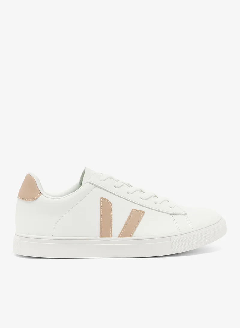 Ginger Suede Court Sneakers
