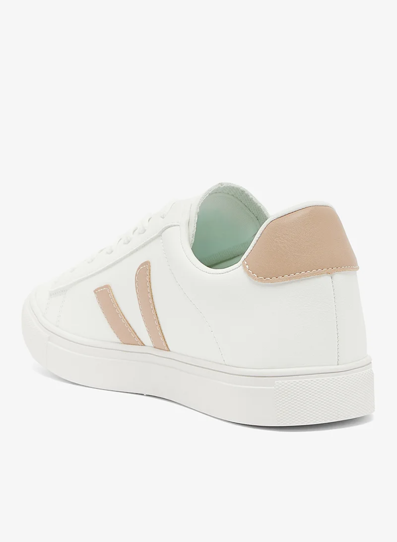 Ginger Suede Court Sneakers