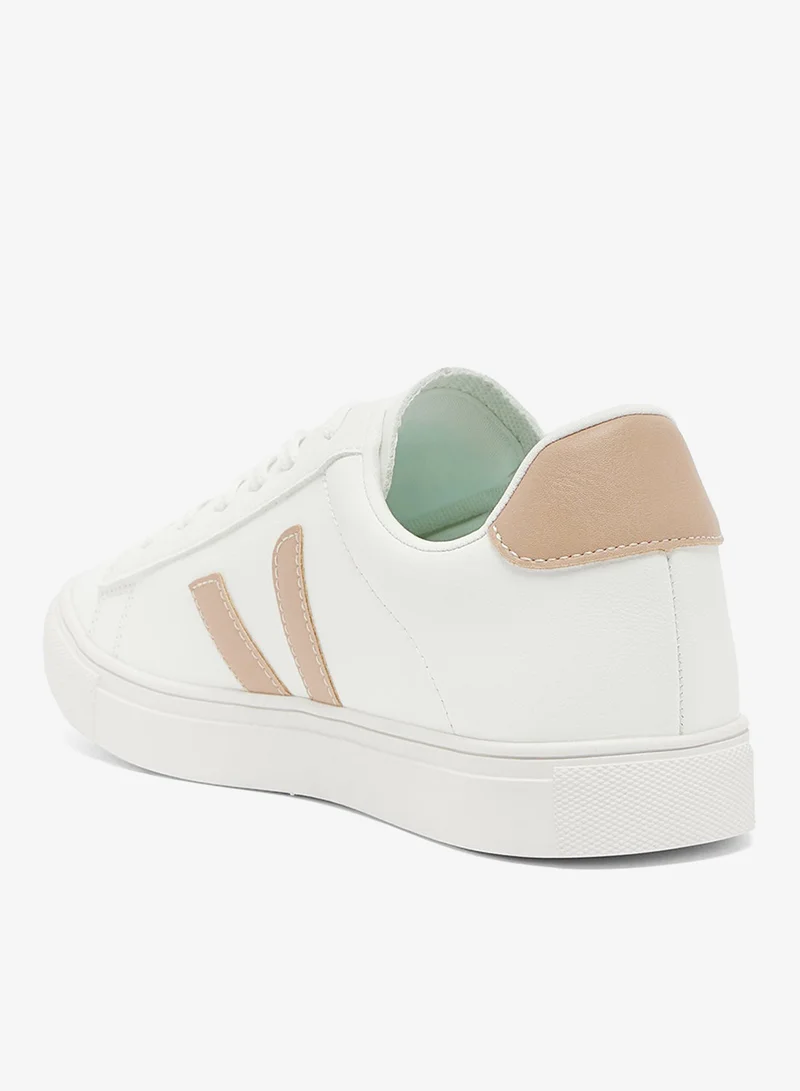 Ginger Suede Court Sneakers