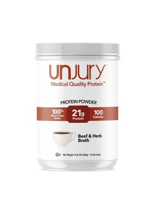 Unjury Whey Protein Powder | Beef And Herb High Protein Soup | 21G 100% Whey Isolate Protein Powder | Low Carb And Lactose Free | Gluten Free | Certified Kosher | 15 Servings - pzsku/Z038EEF312EA890474FFBZ/45/_/1728311242/b7f99ad2-7eca-4cba-8b0b-e18a9595889e