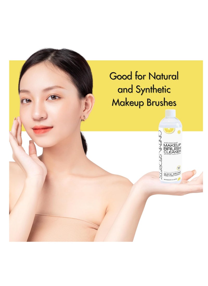 Cinema Secrets Cinema Secrets Professional Makeup Brush Cleaner, Lemon  - Image 3