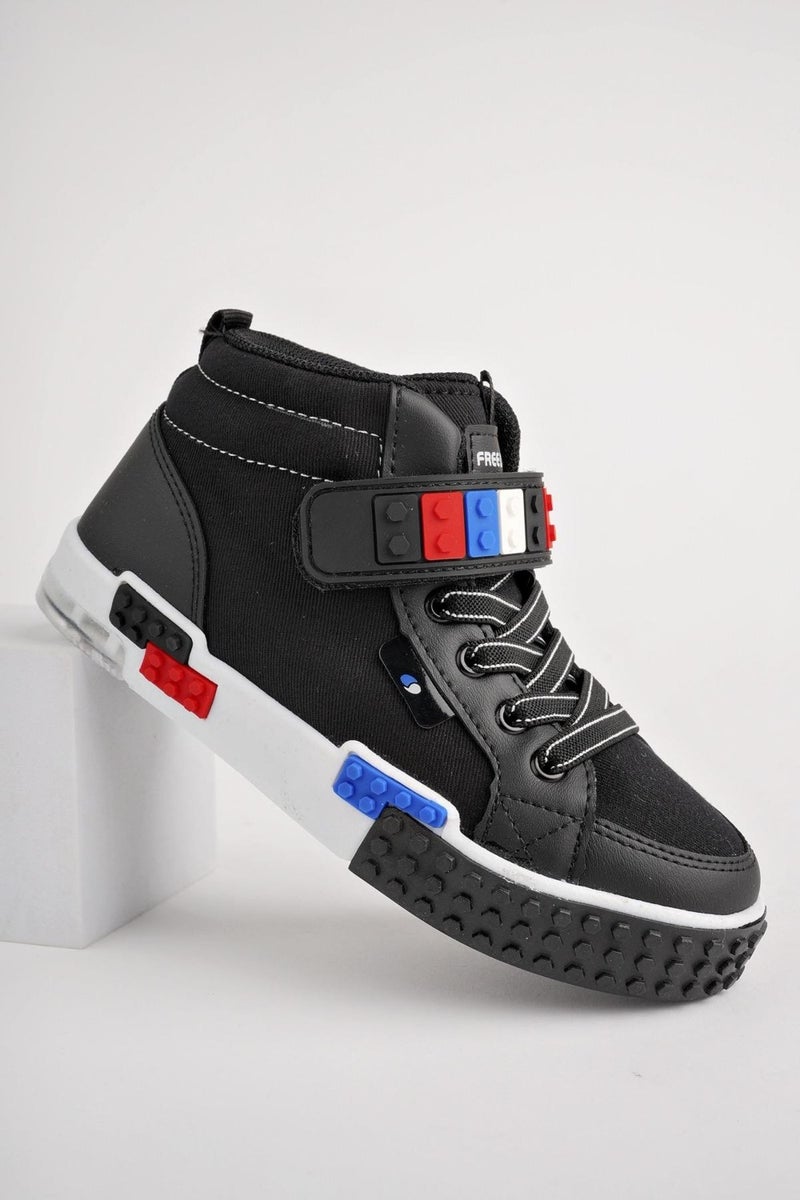 muggo Kukuli Guaranteed Lego Laced and Velcro Children's Sports Boots  - Image 1