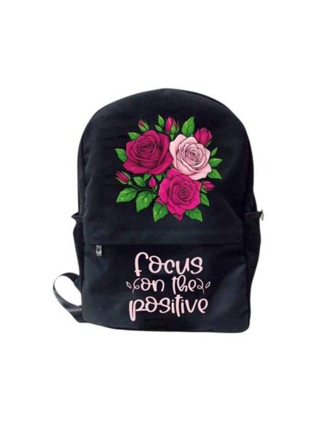 وى برنت يور جيفت  حقيبة ظهر، حقيبة مدرسية، كبيرة الحجم، لحمل اللابتوب، بمقاس 30 × 40 سم، مزوّدة بجيبَين، هدية لها، بتصميم مخصص - Image 1