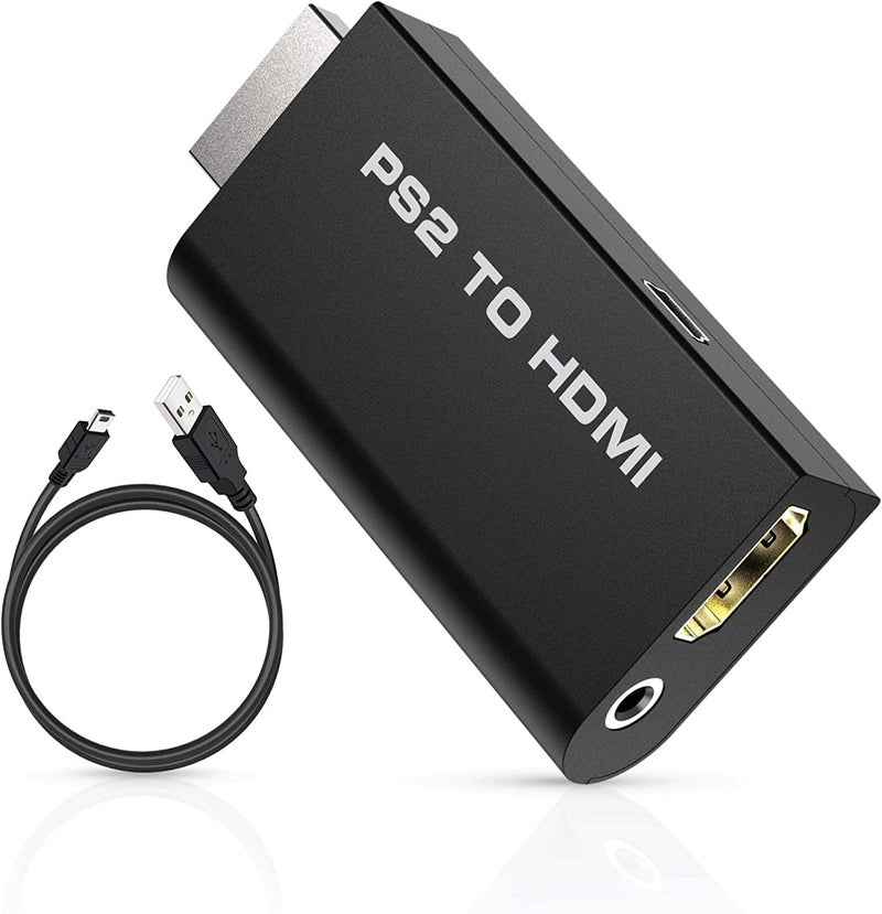 MICROWARE PS2 to HDMI Converter Adapter, Supports All PS2 Display Modes - Image 2