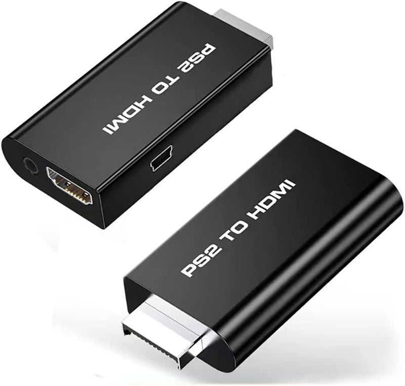MICROWARE PS2 to HDMI Converter Adapter, Supports All PS2 Display Modes - Image 1